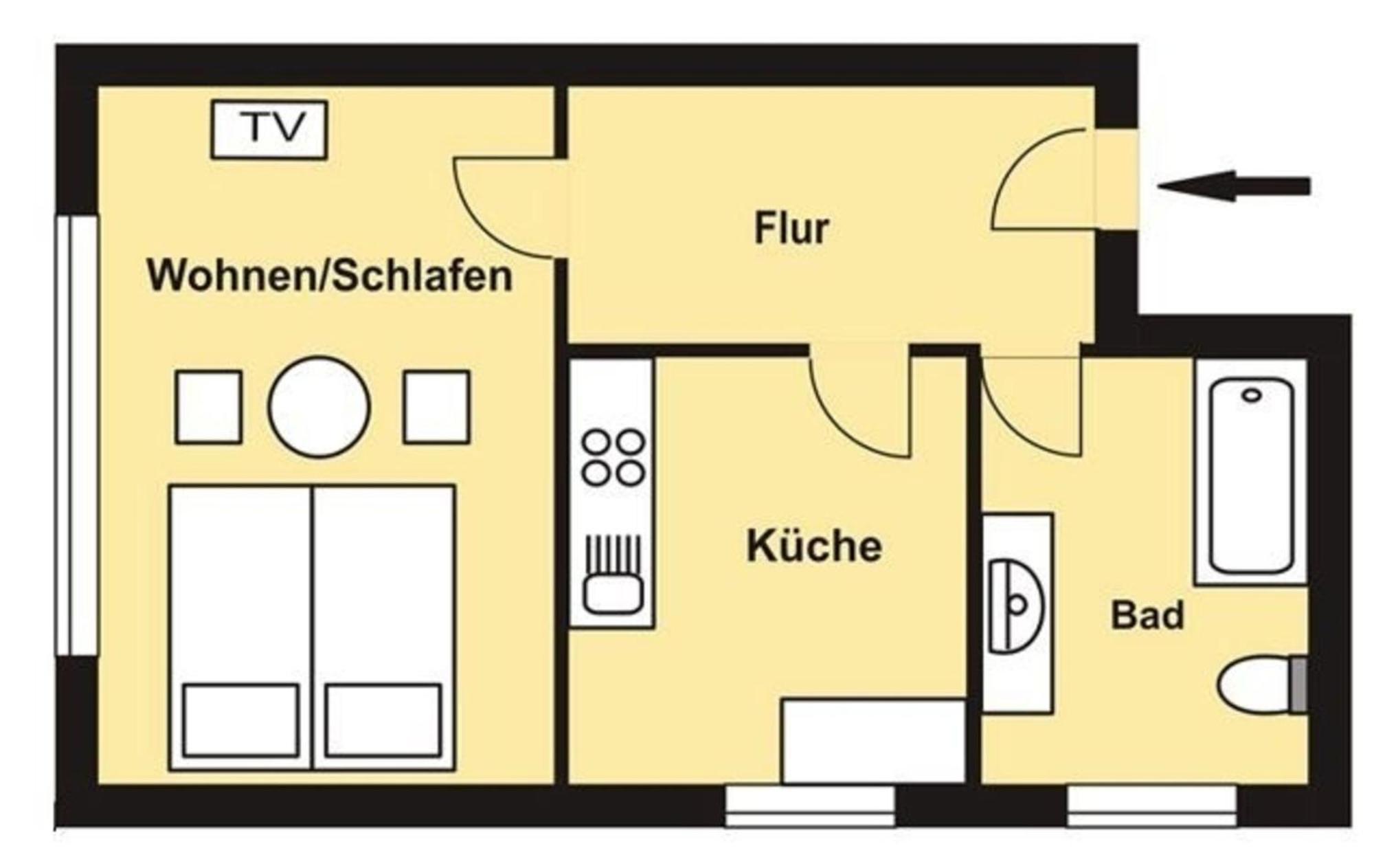Haus Seepferdchen Am Meer Appartement 1 Timmendorfer Strand Exteriör bild